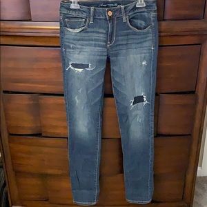 American Eagle Distressed Denim